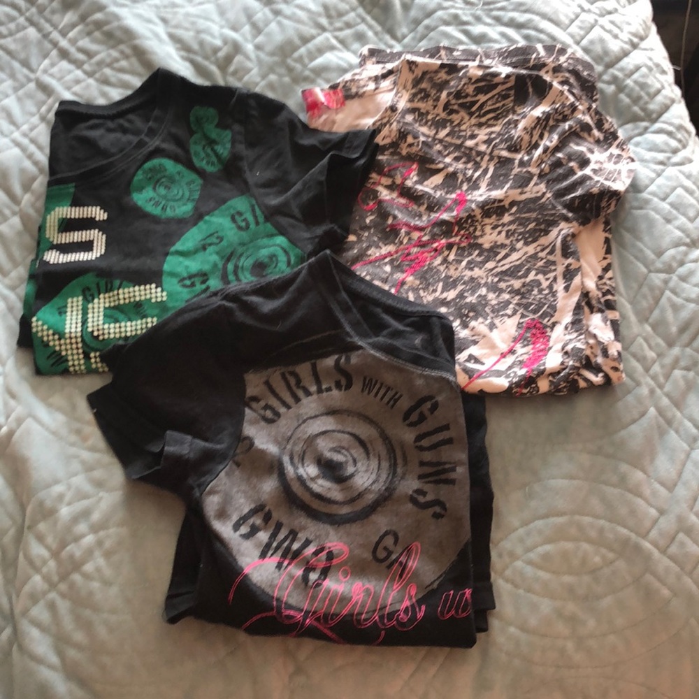Small lot of Girls with Guns T-Shirts